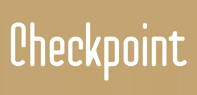 Schriftart Checkpoint